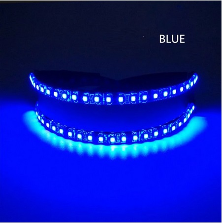 Kreative LED Laser Brille blau